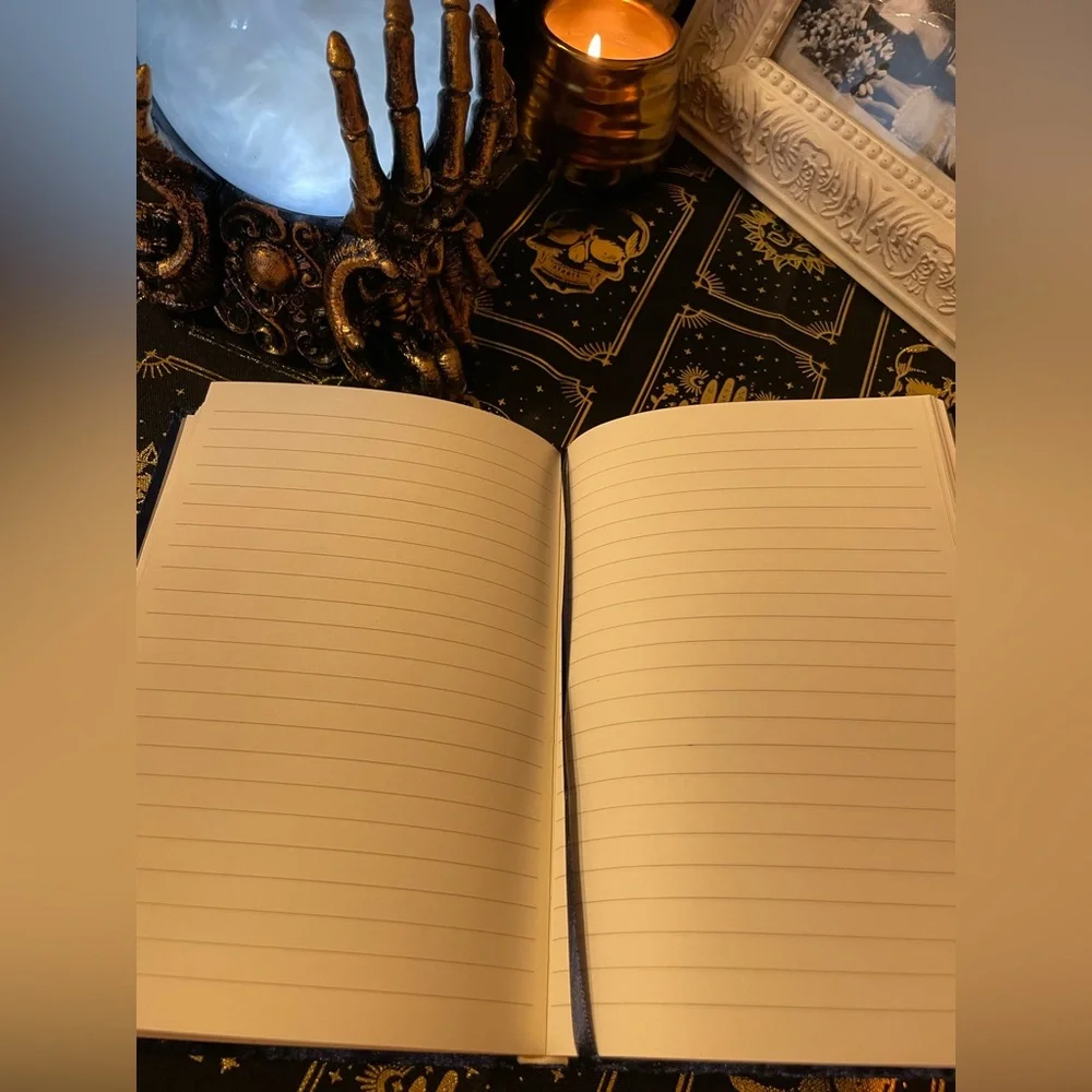 NWOT ECCOLO Blue Velvet Covered DREAMS Journal